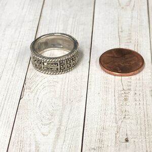 ‎Sterling Silver Marcasite Band Ring
